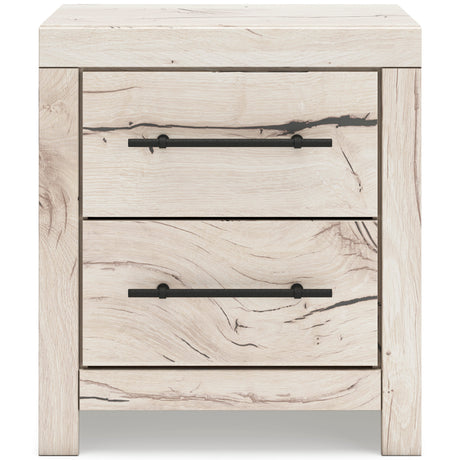 Lawroy Light Natural Panel Bedroom Set by Ashley at Eve Furniture