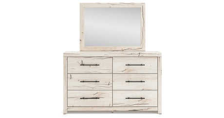 Lawroy Light Natural Panel Bedroom Set by Ashley at Eve Furniture