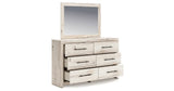 Lawroy Light Natural Panel Bedroom Set by Ashley at Eve Furniture