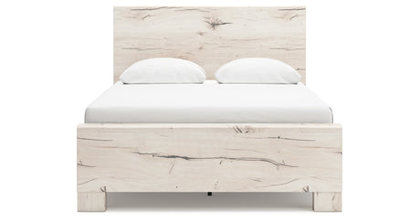 Lawroy Light Natural Panel Bedroom Set by Ashley at Eve Furniture