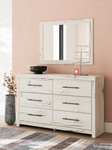Lawroy Light Natural Panel Bedroom Set by Ashley at Eve Furniture