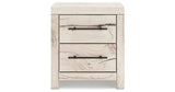 Lawroy Light Natural Panel Bedroom Set by Ashley at Eve Furniture