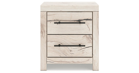 Lawroy Light Natural Panel Bedroom Set by Ashley at Eve Furniture