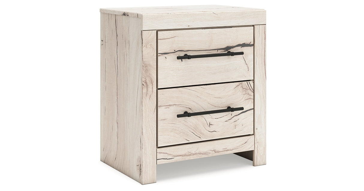 Lawroy Light Natural Panel Bedroom Set by Ashley at Eve Furniture