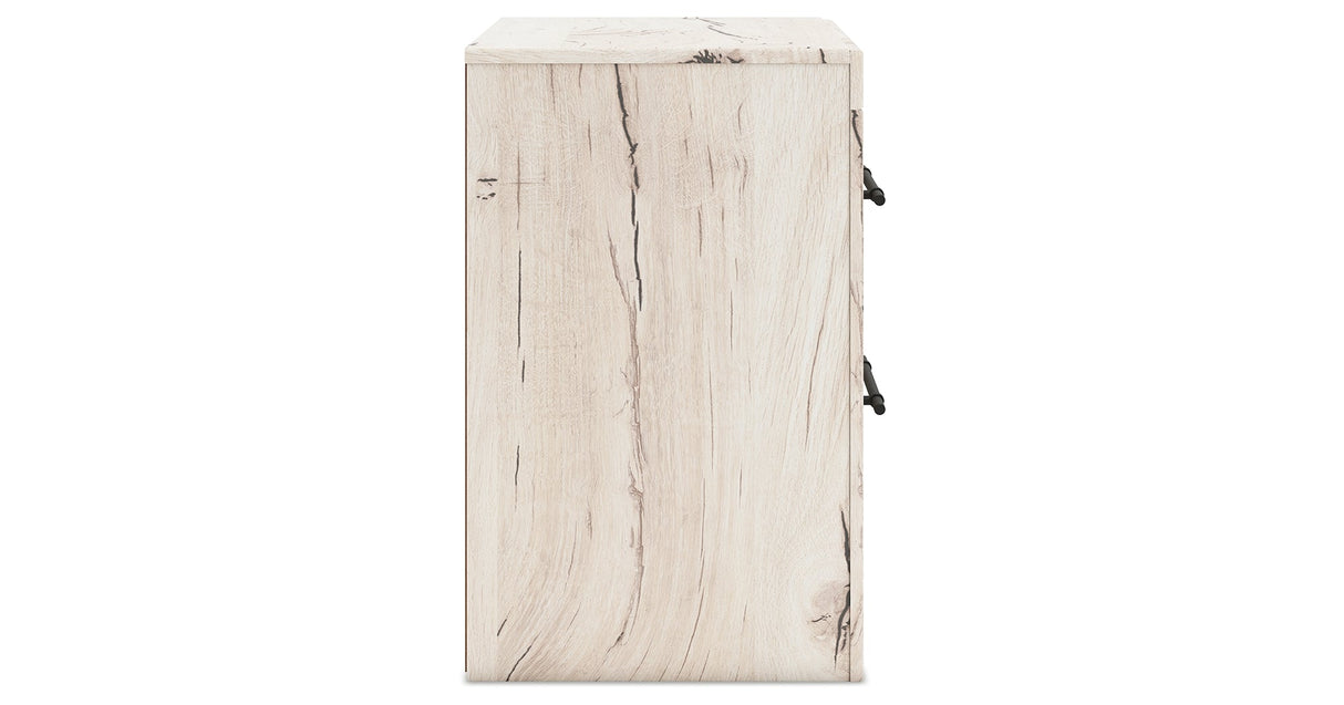 Lawroy Light Natural Panel Bedroom Set by Ashley at Eve Furniture