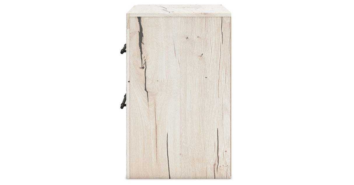 Lawroy Light Natural Panel Bedroom Set by Ashley at Eve Furniture
