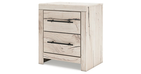 Lawroy Light Natural Panel Bedroom Set by Ashley at Eve Furniture