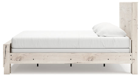 Lawroy Light Natural Panel Bedroom Set by Ashley at Eve Furniture