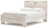 Lawroy Light Natural Queen Panel Bed by Ashley at Eve Furniture