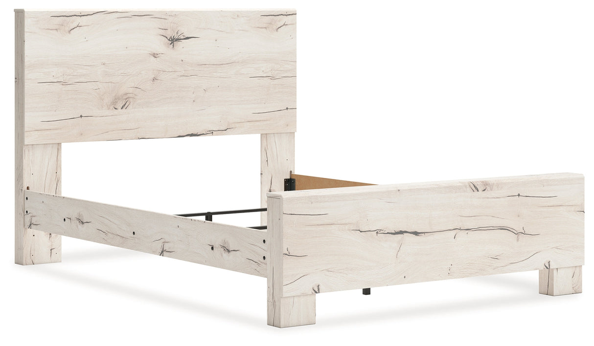 Lawroy Light Natural Queen Panel Bed by Ashley at Eve Furniture