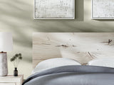 Lawroy Light Natural Queen Panel Bed by Ashley at Eve Furniture