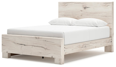 Lawroy Light Natural Queen Storage Platform Bed with 2 Drawers by Ashley at Eve Furniture