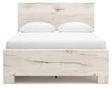 Lawroy Light Natural Queen Storage Platform Bed with 2 Drawers by Ashley at Eve Furniture