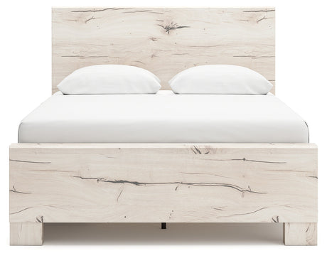 Lawroy Light Natural Queen Storage Platform Bed with 2 Drawers by Ashley at Eve Furniture