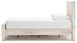 Lawroy Light Natural Queen Storage Platform Bed with 2 Drawers by Ashley at Eve Furniture