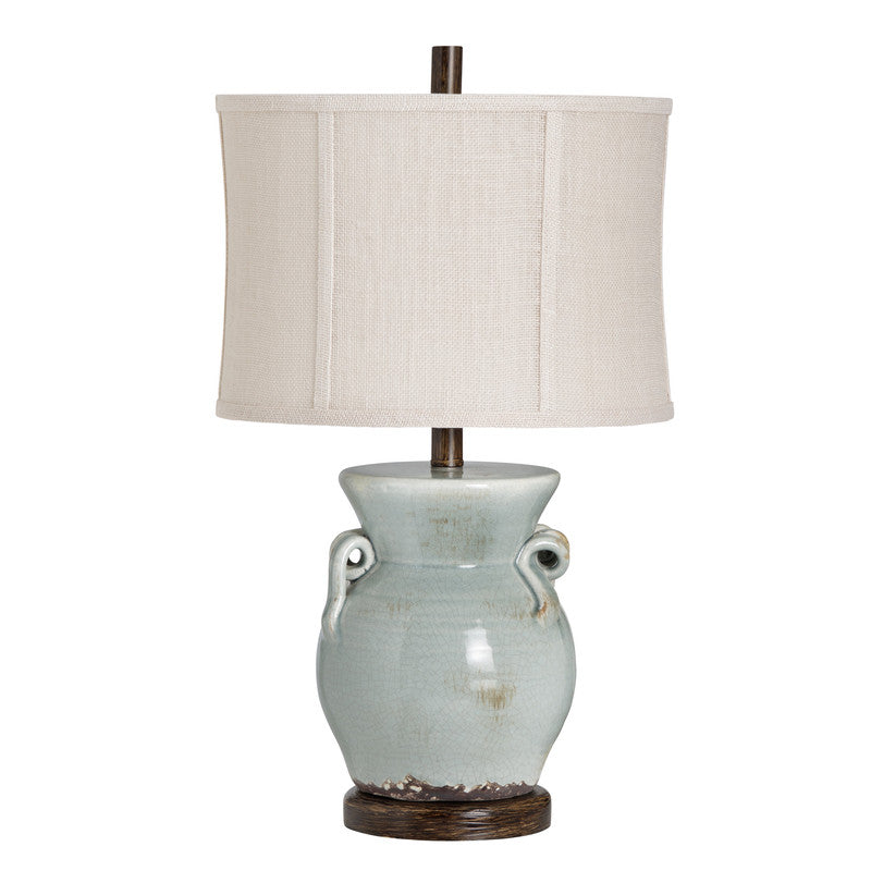Lawson Blue Table Lamp (Set of 2) by Crestview at Eve Furniture