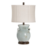 Lawson Blue Table Lamp (Set of 2) by Crestview at Eve Furniture