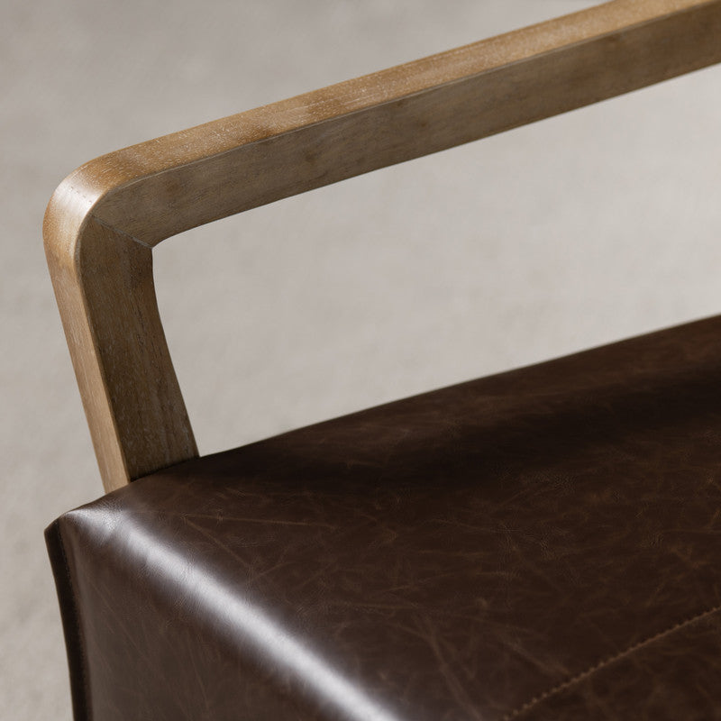 Lawson Brown/Tan Accent Chair by Crestview at Eve Furniture