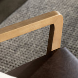 Lawson Brown/Tan Accent Chair by Crestview at Eve Furniture