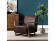 Lawson Brown/Tan Accent Chair by Crestview at Eve Furniture