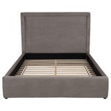 Lawson Mushroom 55-inch Upholstered Eastern King Platform Bed by Coaster at Eve Furniture