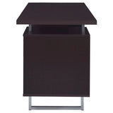 Lawtey Cappuccino Rectangular Storage Office Desk by Coaster at Eve Furniture