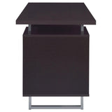 Lawtey Cappuccino Rectangular Storage Office Desk by Coaster at Eve Furniture