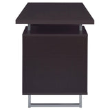 Lawtey Cappuccino Rectangular Storage Office Desk