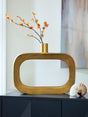 Lawtonville Antique Gold Finish Vase by Ashley at Eve Furniture