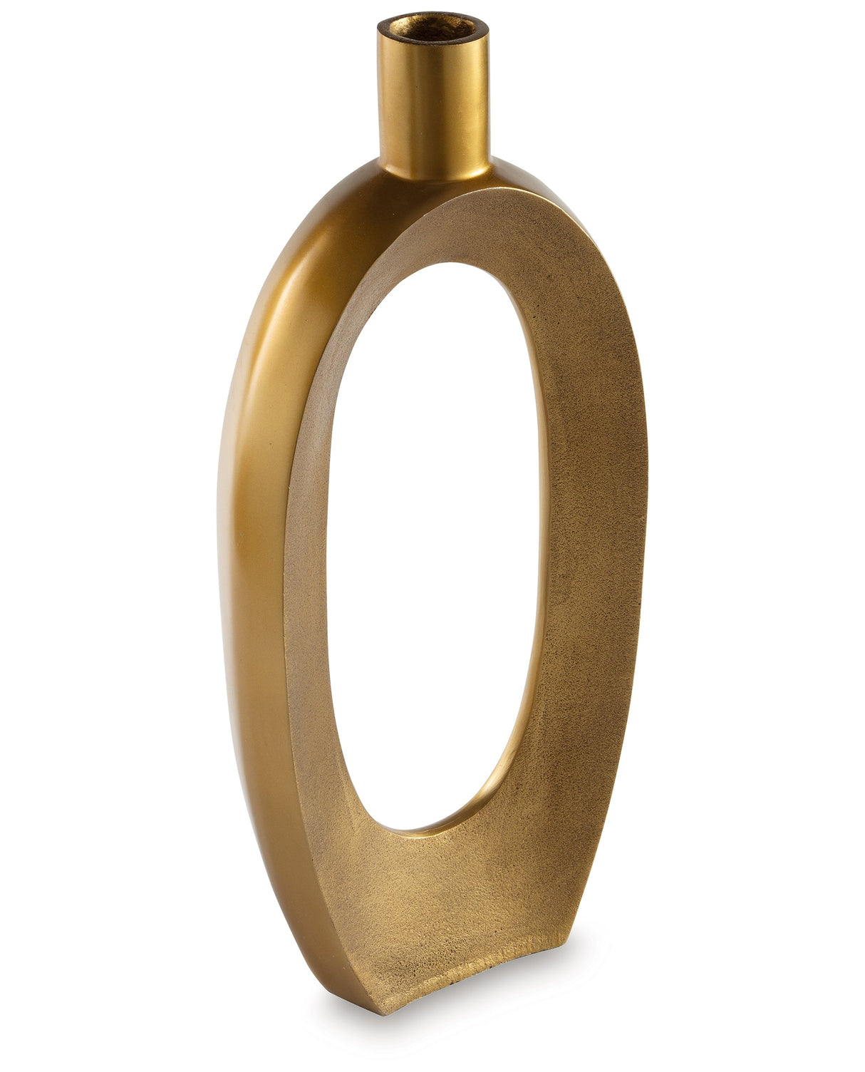 Lawtonville Antique Gold Finish Vase by Ashley at Eve Furniture