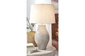 Layal Black Table Lamp by Ashley at Eve Furniture