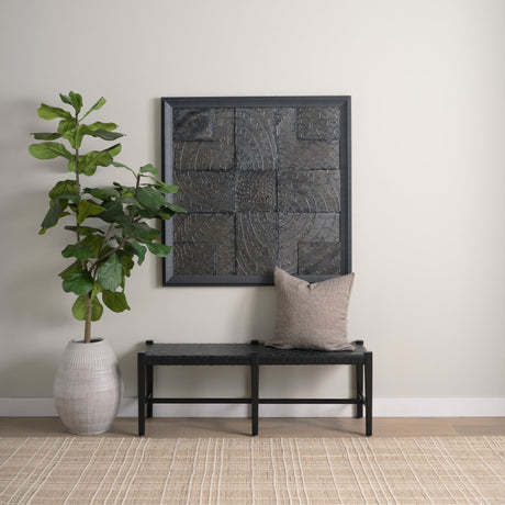 Layered Alloy I by Studio M a handmade Original 3D Textured Framed Artwork by Mercana at Eve Furniture