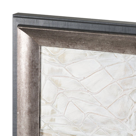 Layered Alloy II by Studio M a handmade Original 3D Textured Framed Artwork by Mercana at Eve Furniture