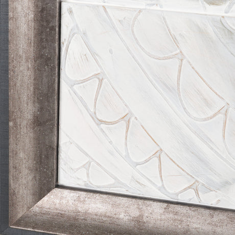 Layered Alloy II by Studio M a handmade Original 3D Textured Framed Artwork by Mercana at Eve Furniture