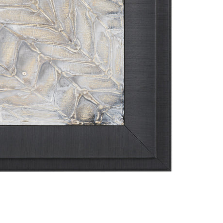 Layered Alloy II by Studio M a handmade Original 3D Textured Framed Artwork by Mercana at Eve Furniture