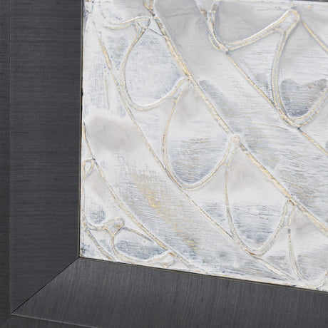 Layered Alloy II by Studio M a handmade Original 3D Textured Framed Artwork by Mercana at Eve Furniture