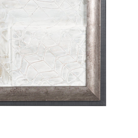 Layered Alloy II by Studio M a handmade Original 3D Textured Framed Artwork by Mercana at Eve Furniture