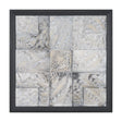 Layered Alloy II by Studio M a handmade Original 3D Textured Framed Artwork by Mercana at Eve Furniture