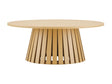 Layla 35.4" Coffee Table in Natural Oak by Manhattan Comfort at Eve Furniture