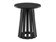 Layla End Table in Black by Manhattan Comfort at Eve Furniture