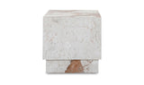Layla Side Table Breccia Marble by Moe's Home at Eve Furniture