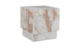 Layla Side Table Breccia Marble by Moe's Home at Eve Furniture