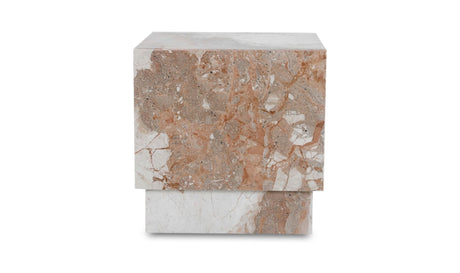 Layla Side Table Breccia Marble by Moe's Home at Eve Furniture