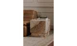 Layla Side Table Breccia Marble by Moe's Home at Eve Furniture