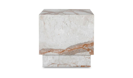 Layla Side Table Breccia Marble by Moe's Home at Eve Furniture