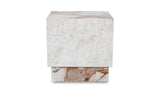 Layla Side Table Breccia Marble by Moe's Home at Eve Furniture