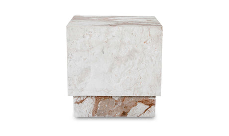 Layla Side Table Breccia Marble by Moe's Home at Eve Furniture