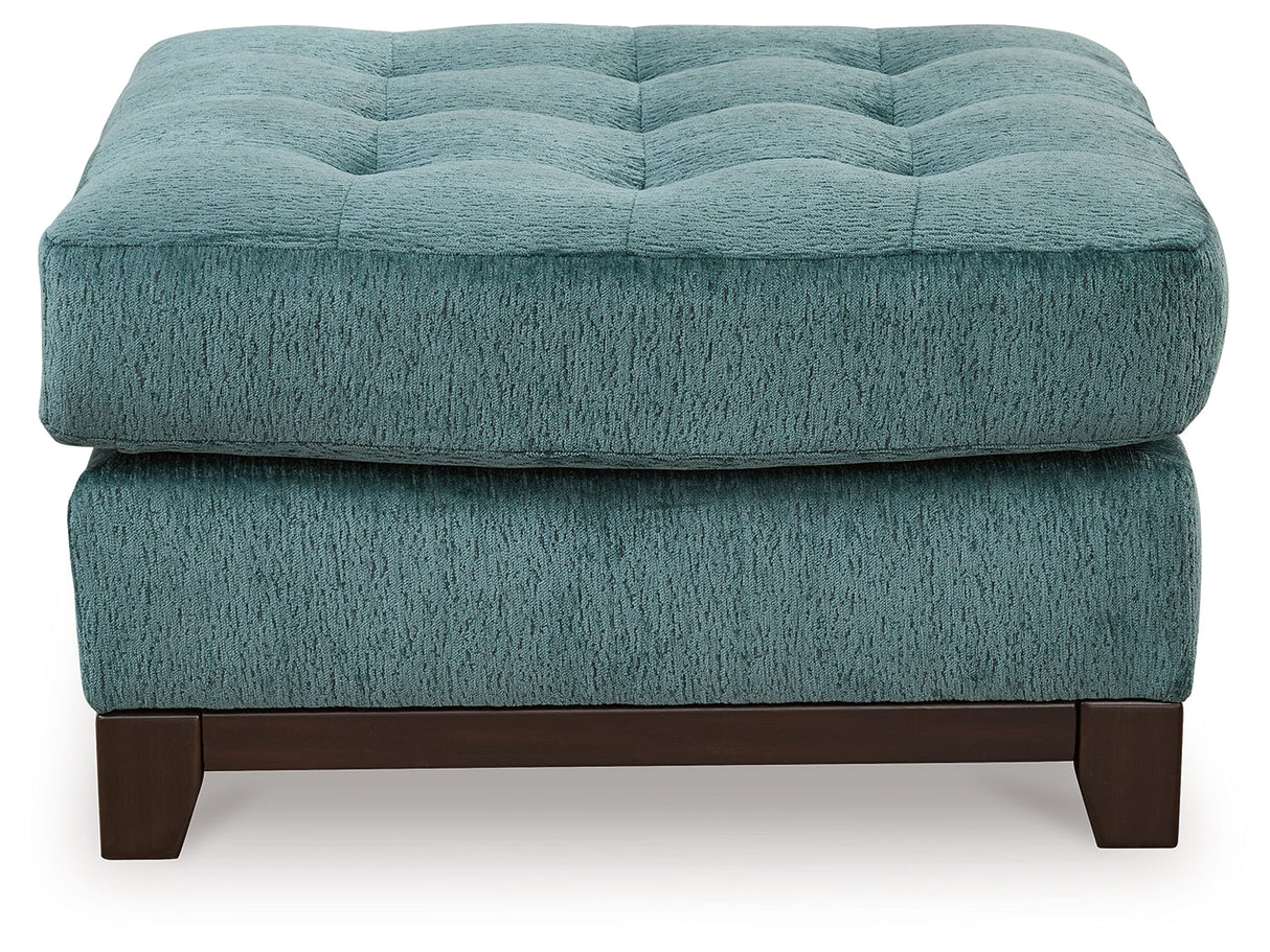 Laylabrook Teal Oversized Accent Ottoman