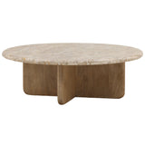 Layna Coffee Table, Beige by Dovetail at Eve Furniture