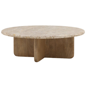 Layna Coffee Table, Beige by Dovetail at Eve Furniture